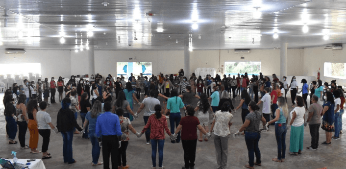 Roda de professores na formação inicial e lançamento do Programa Alfabetiza Alta Floresta